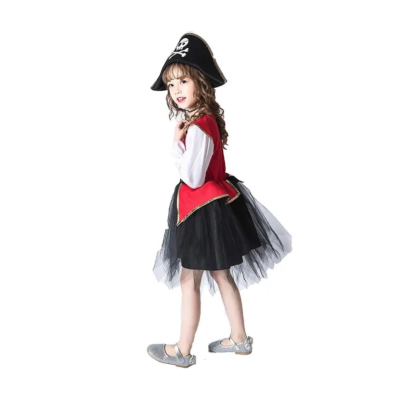 Tenue Pirate Petite Fille Dos
