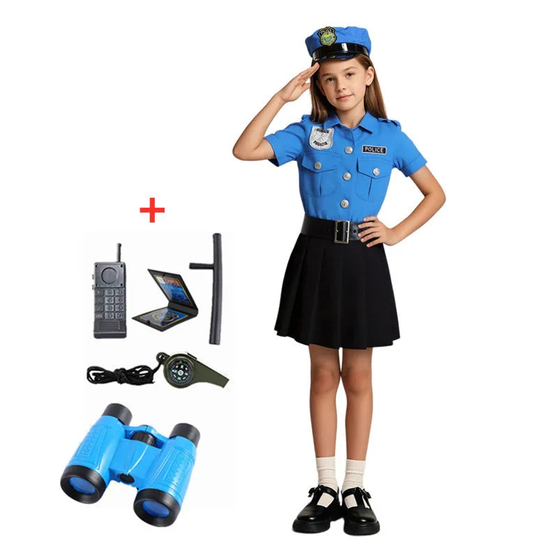 Tenue Policière Avec Accessoires stylé
