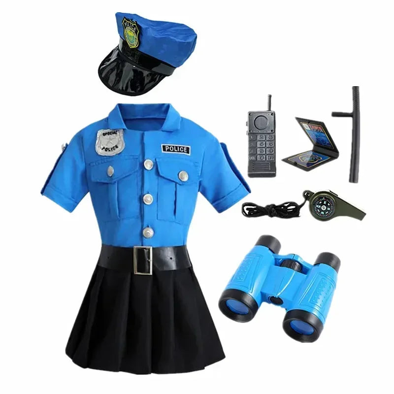 Tenue Policière Avec Accessoires tendance