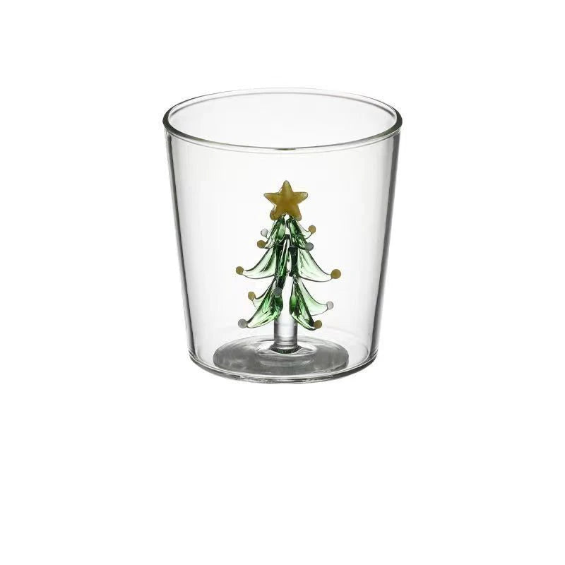 Verre Noël 3D Original Sapin de Noël Design