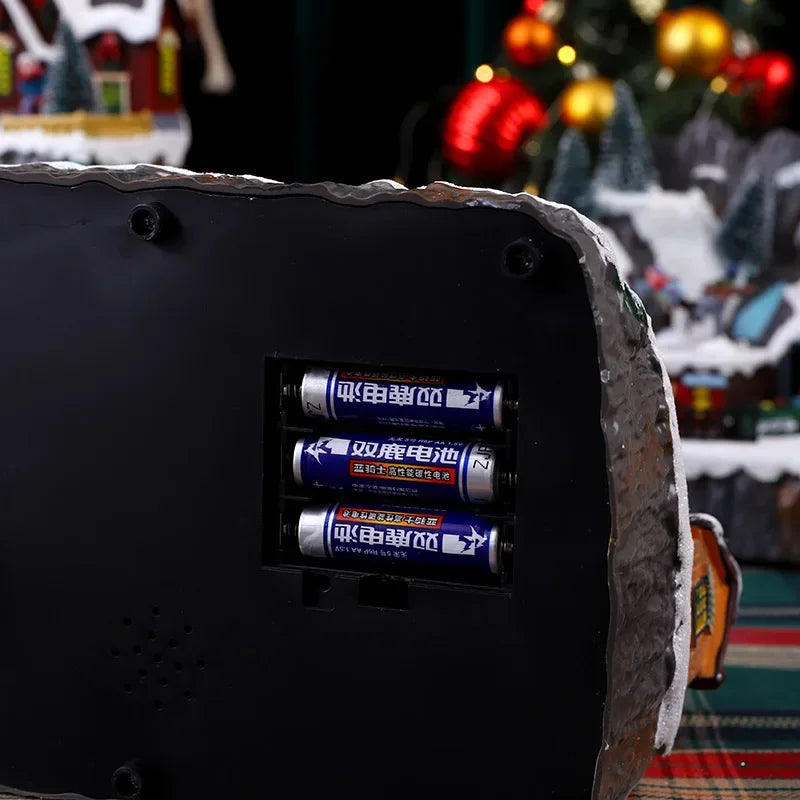 Village de Noël Led Musical à Pile