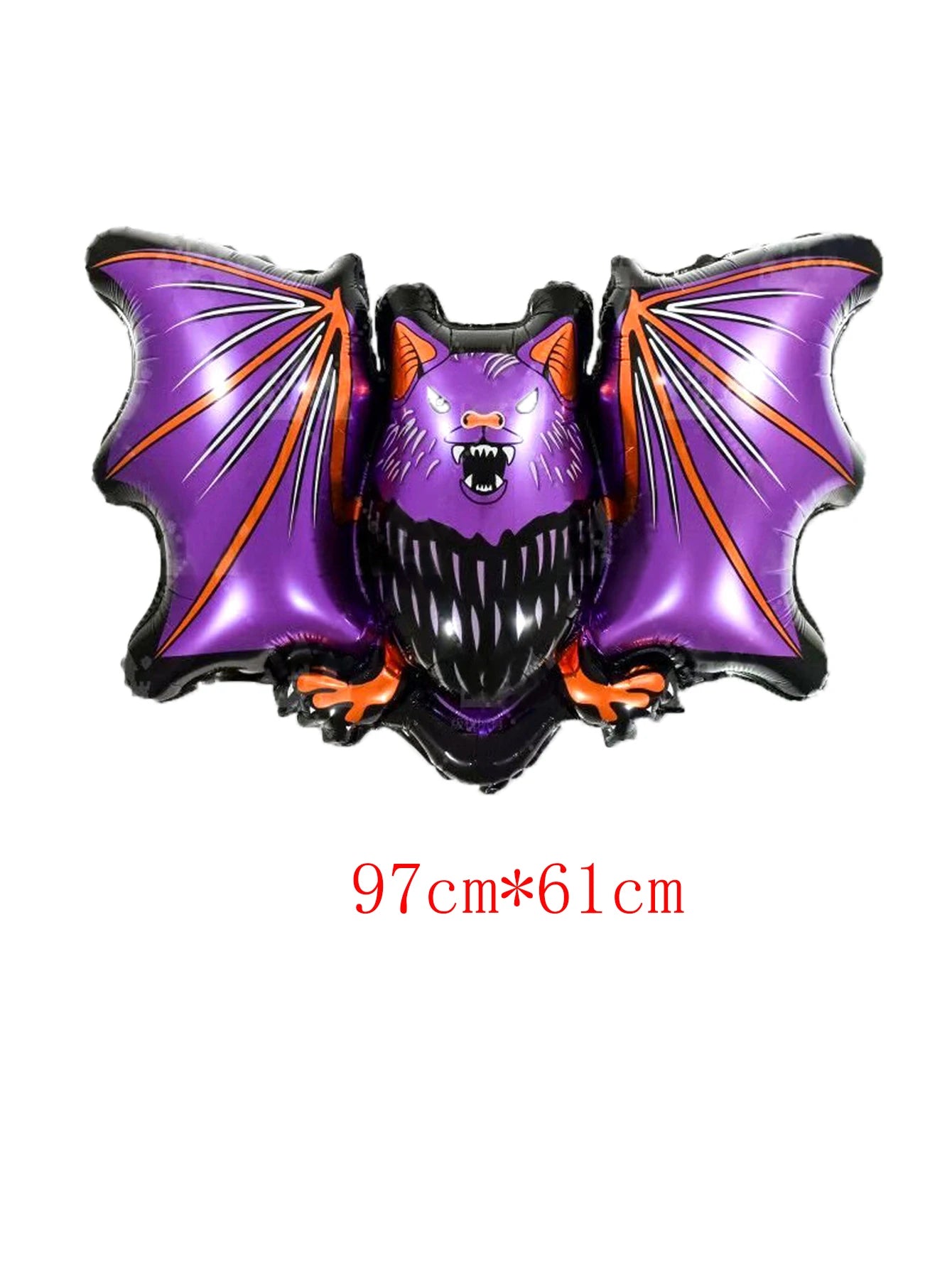 ballon chauve-souris violet halloween