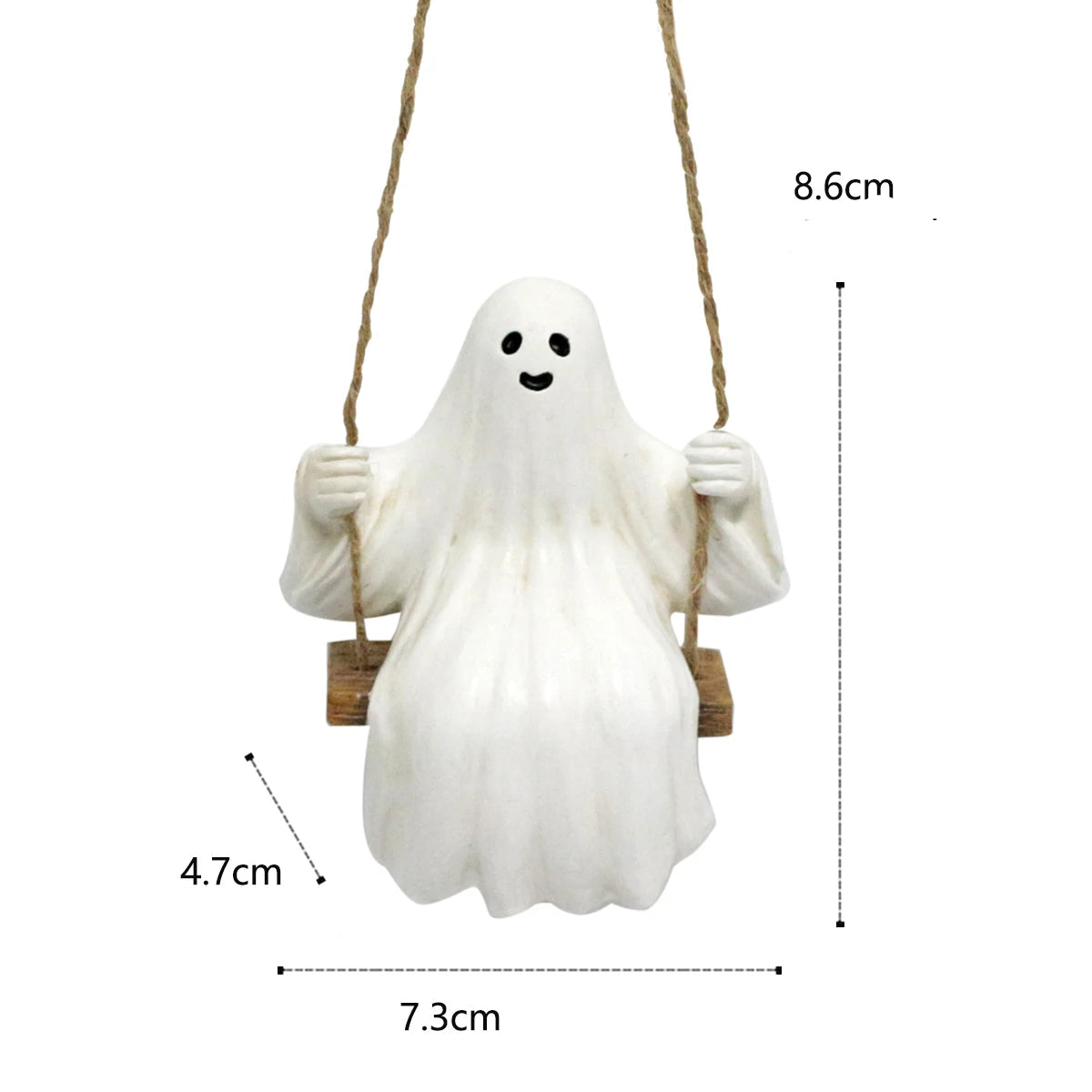 déco fantôme balançoire