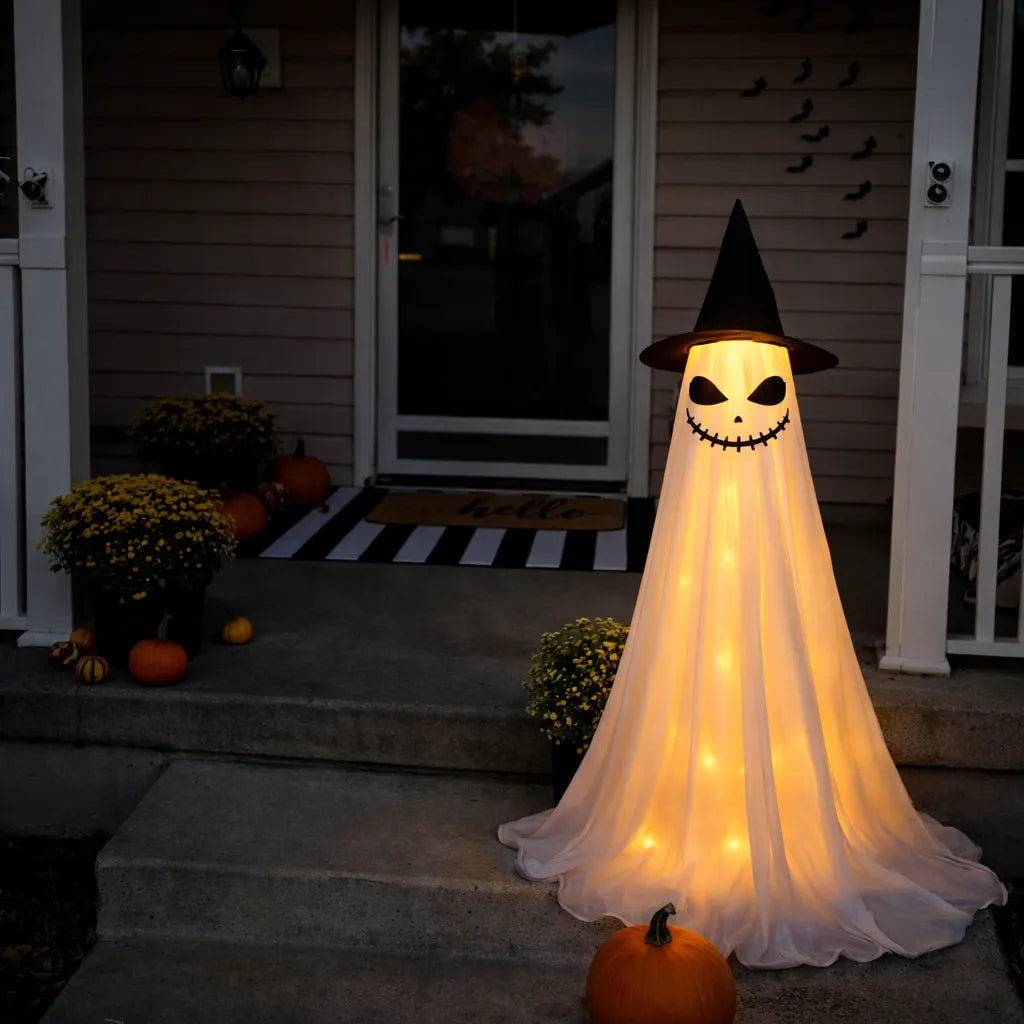 fantôme décoratif effrayant