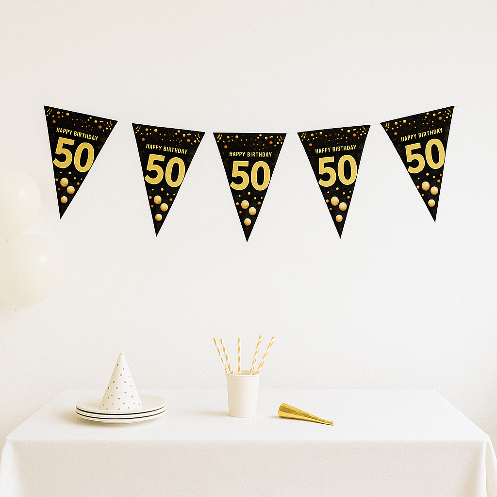 Guirlande Joyeux Anniversaire 50 Ans