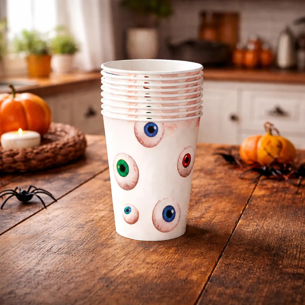gobelet halloween œil unique
