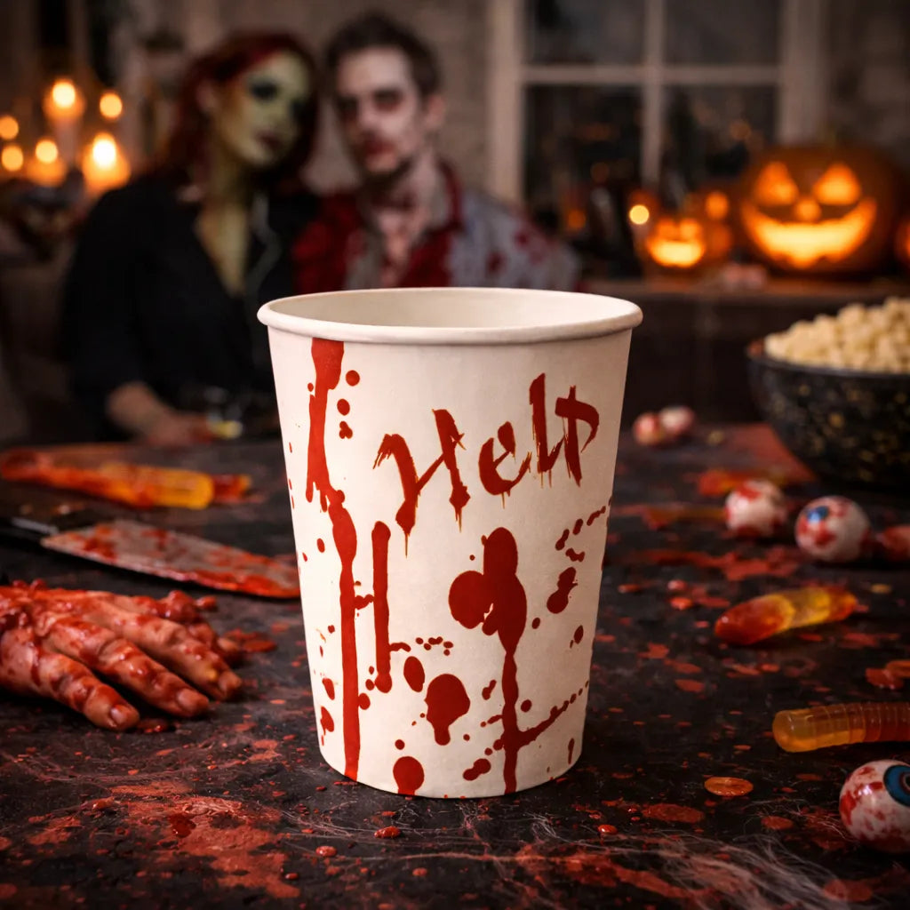 gobelet halloween sanglant effrayant
