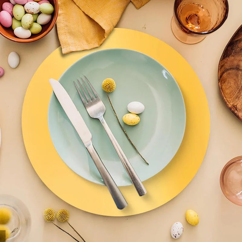 lot de sets jetable dorés chic