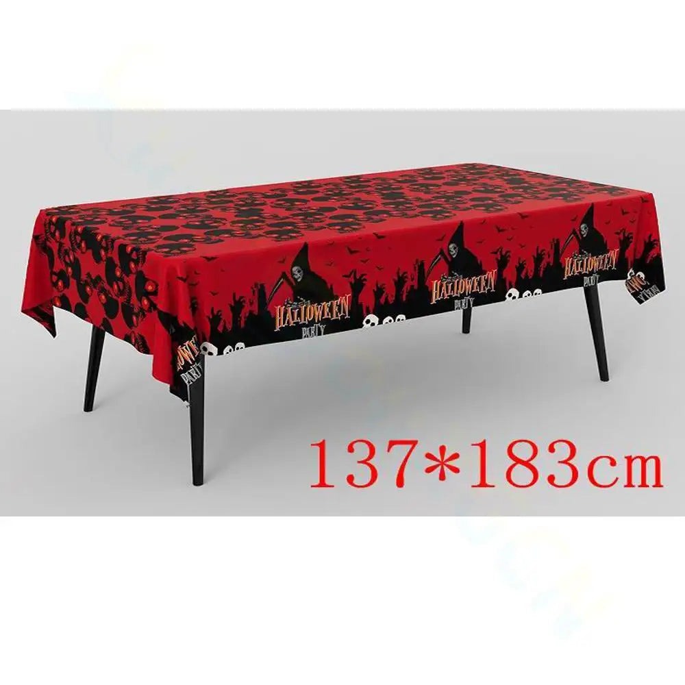 nappe rouge halloween
