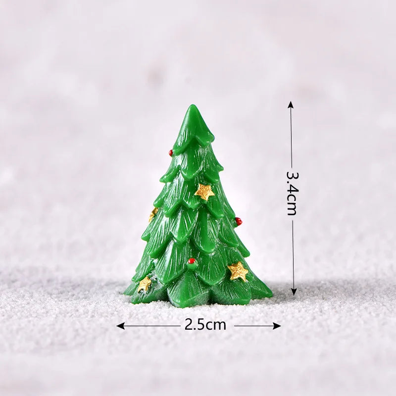 sapin miniature en résine