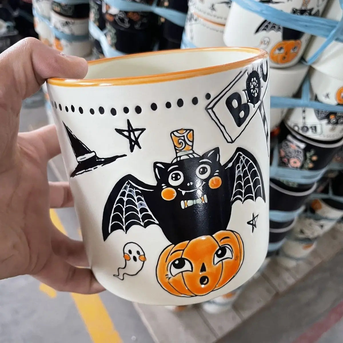 tasse halloween en céramique unique
