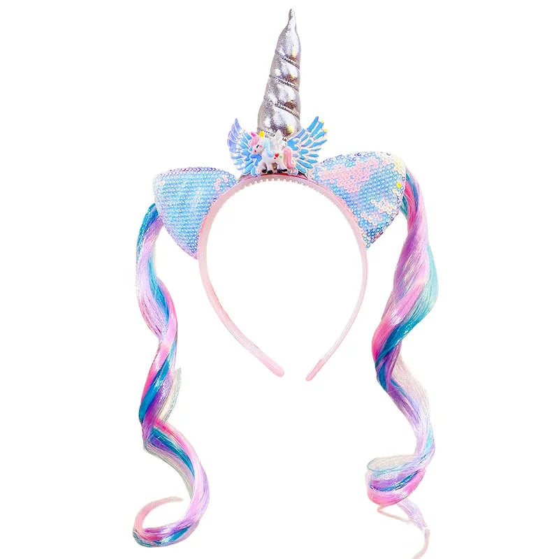 Accessoire Cheveux Licorne Femme Irisé Design