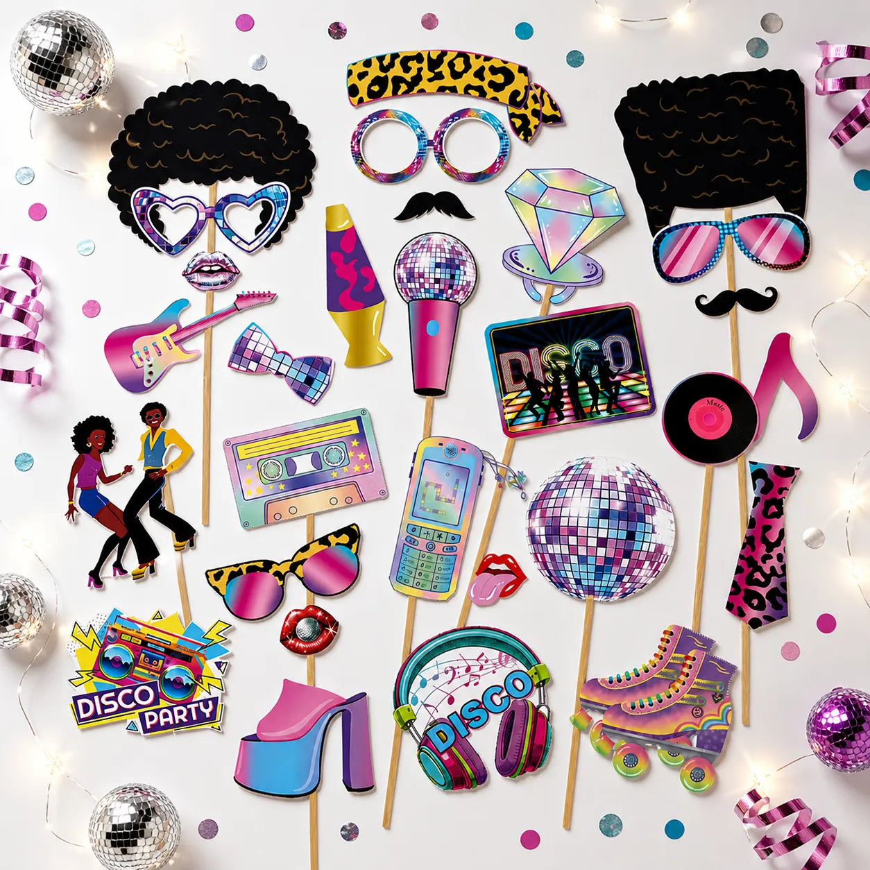 Accessoires Photo Amusants Disco