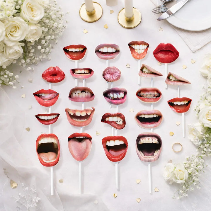 Accessoires Photo Amusants Lèvres