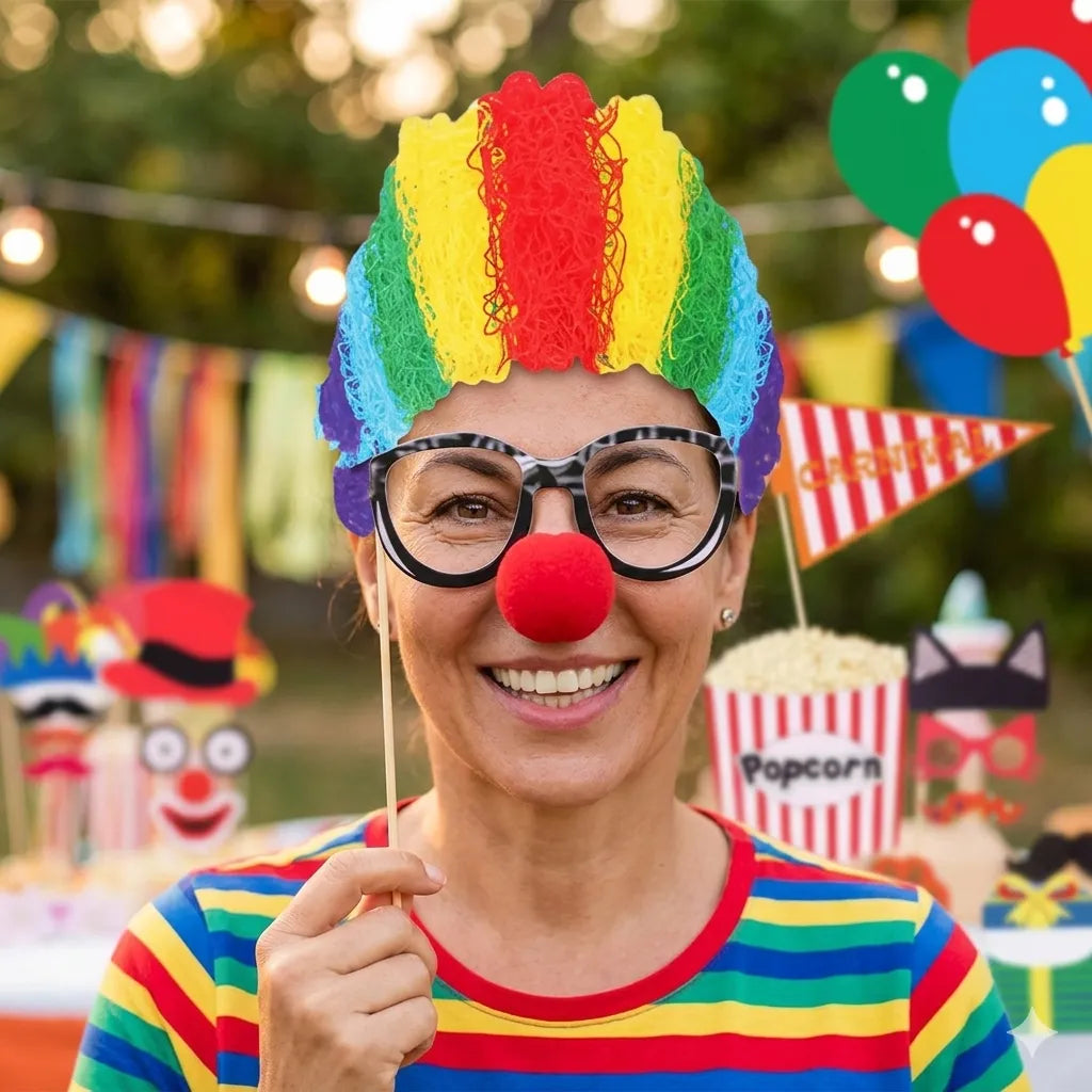 Accessoires Photo Clown Unique