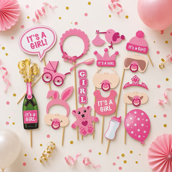 Accessoires Photo Révélation Sexe Fille