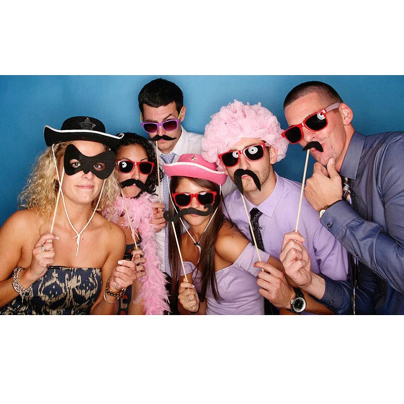 Accessoires Photo pour Photobooth Mariage Amusants Unique