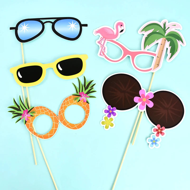 Accessoires Photobooth Anniversaire Hawaïen Attrayant
