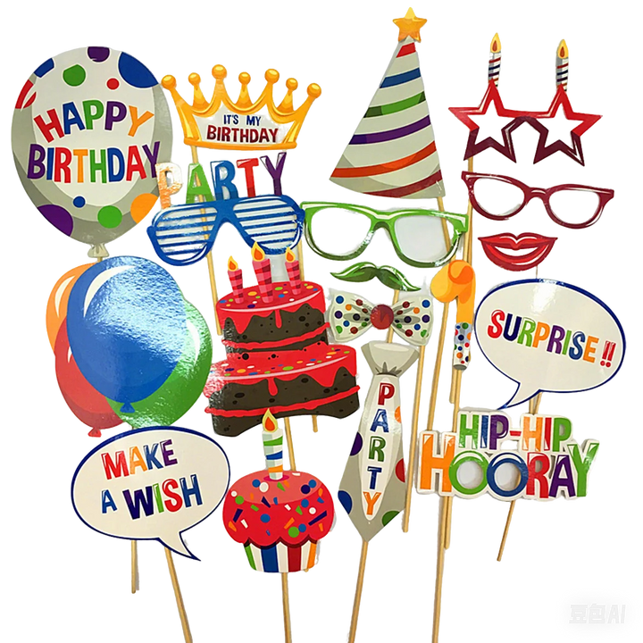Accessoires Photobooth Birthday