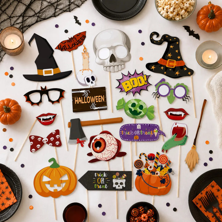 Accessoires Photobooth Halloween