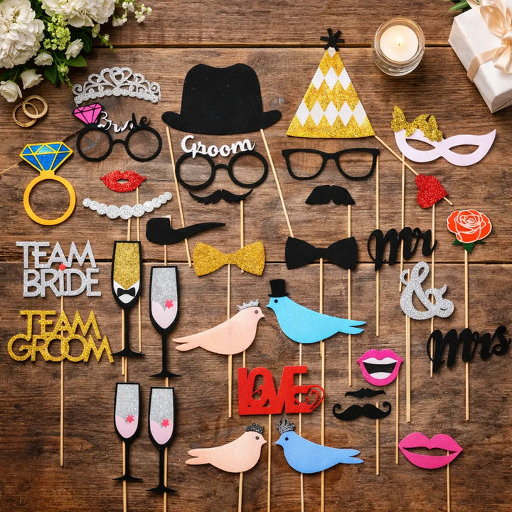 Accessoires Photobooth Mariés Fun