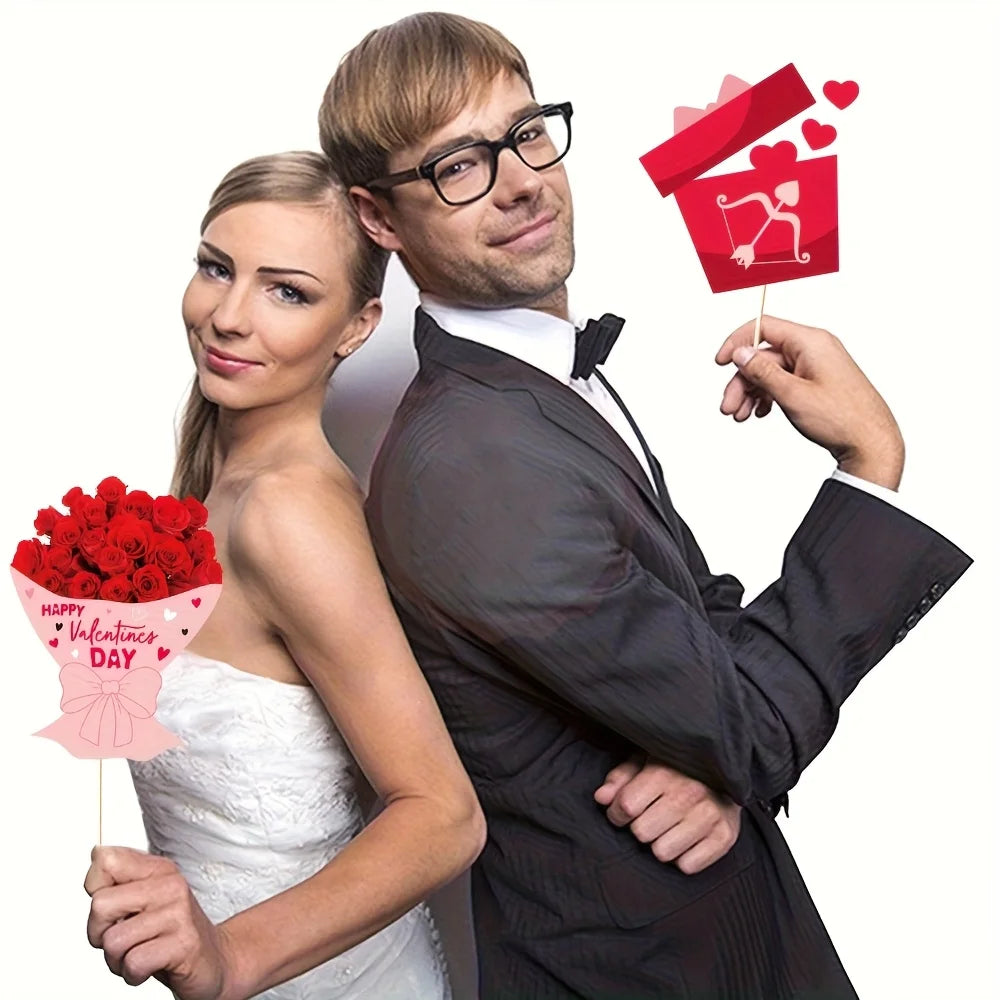 Accessoires Selfie Saint-Valentin Minimaliste