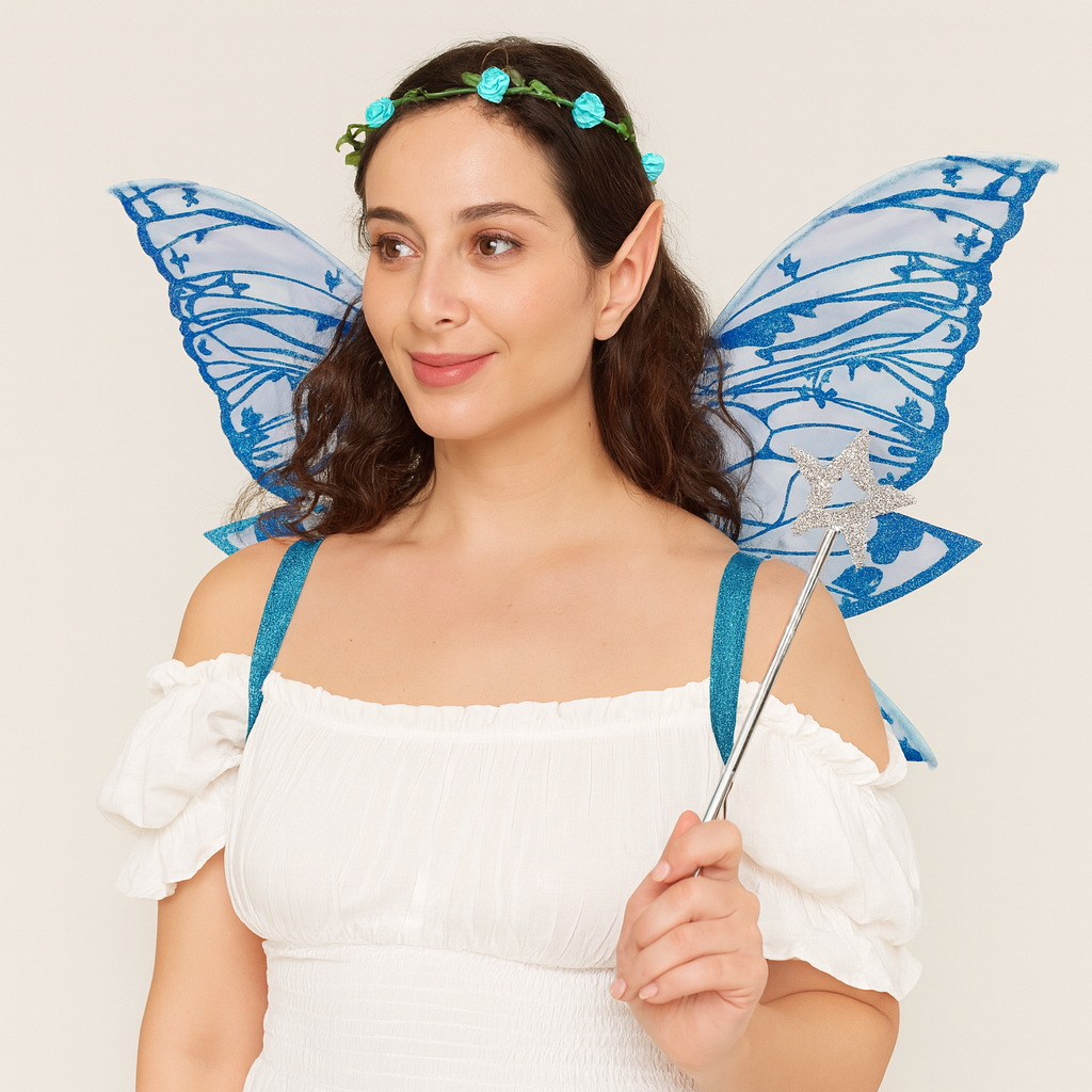 Accessoires de Fée Elfe Bleus chic