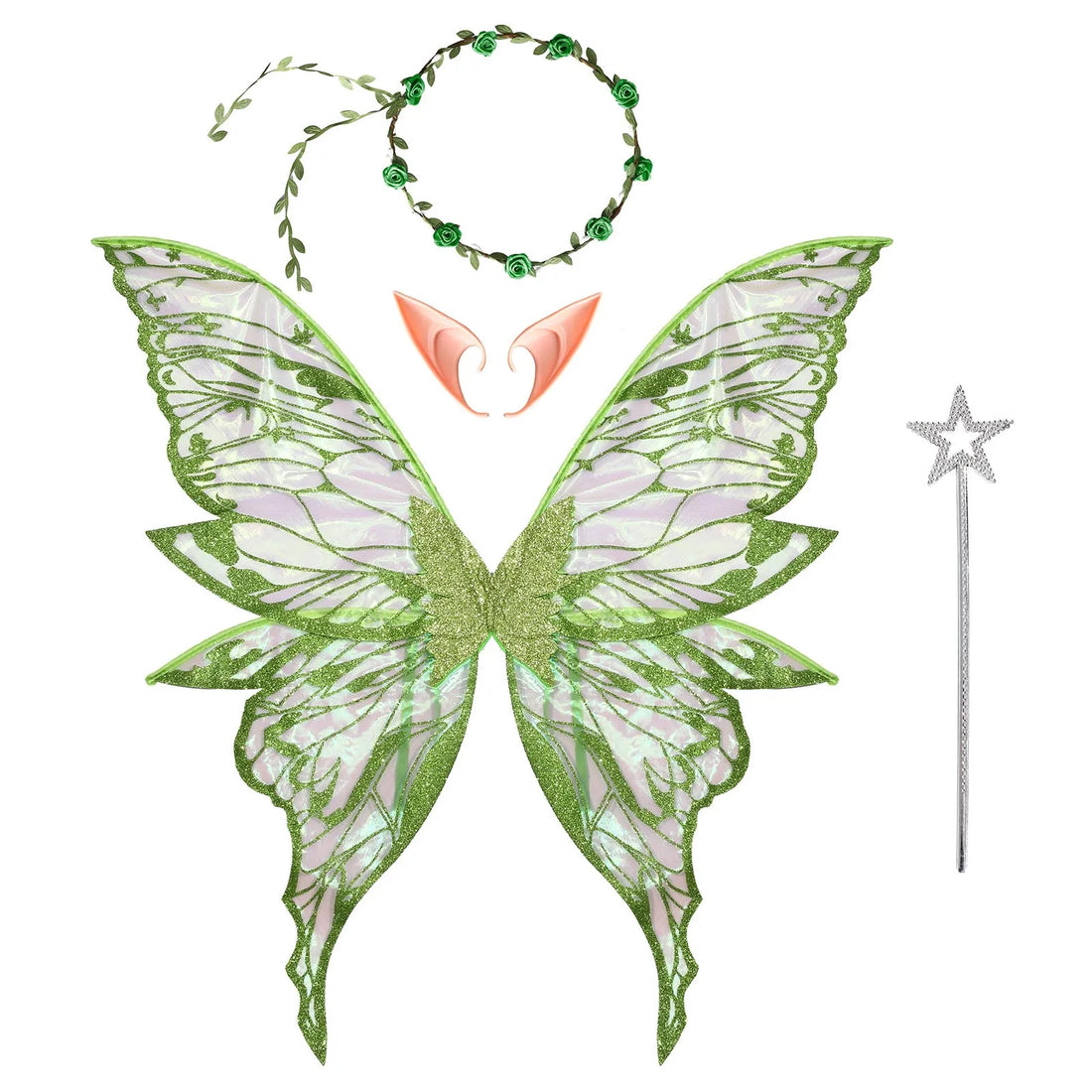 Accessoires pour Fée Verts Inclus