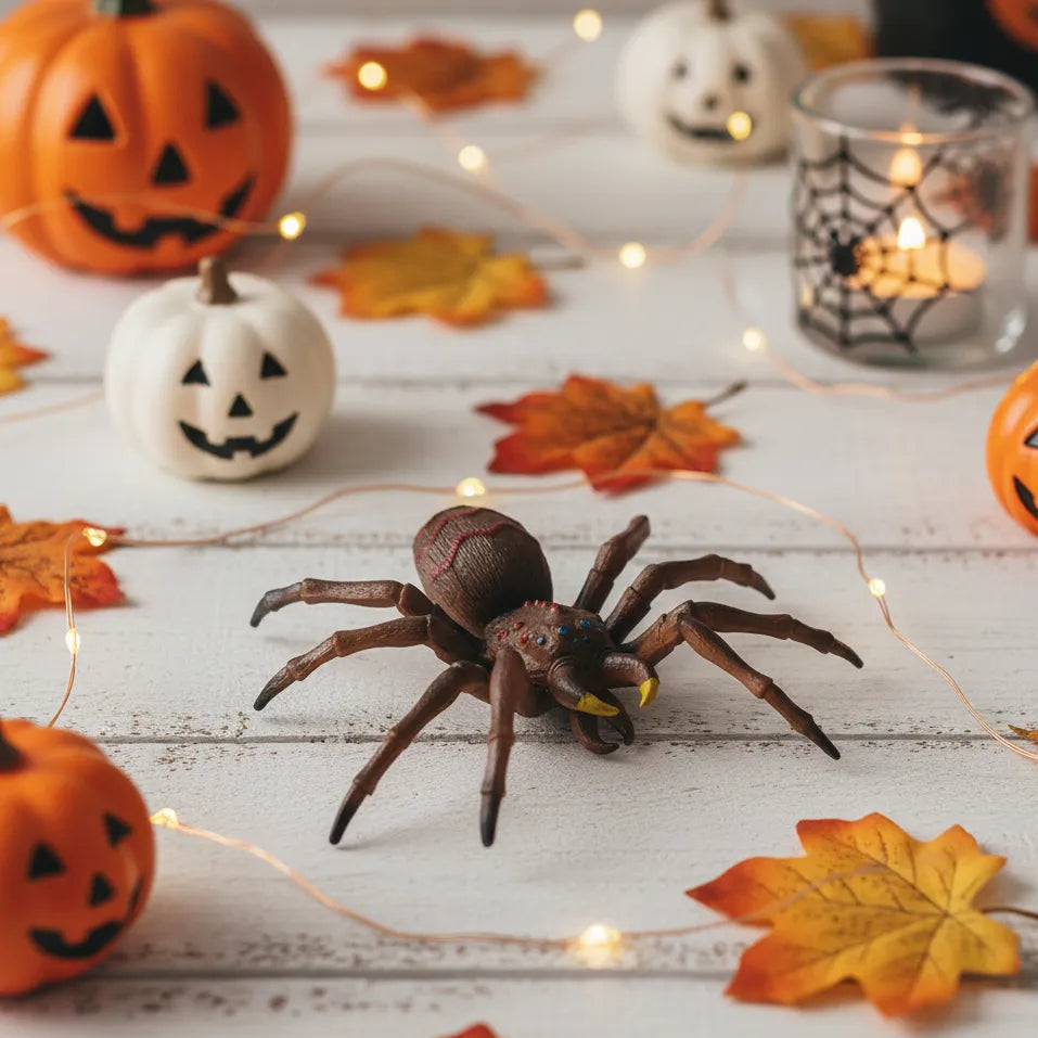 Araignée Décorative Scène Halloween