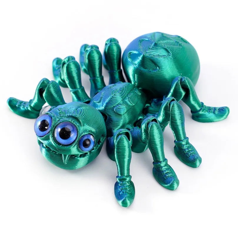 Araignée Fun Métallisée Halloween Unique