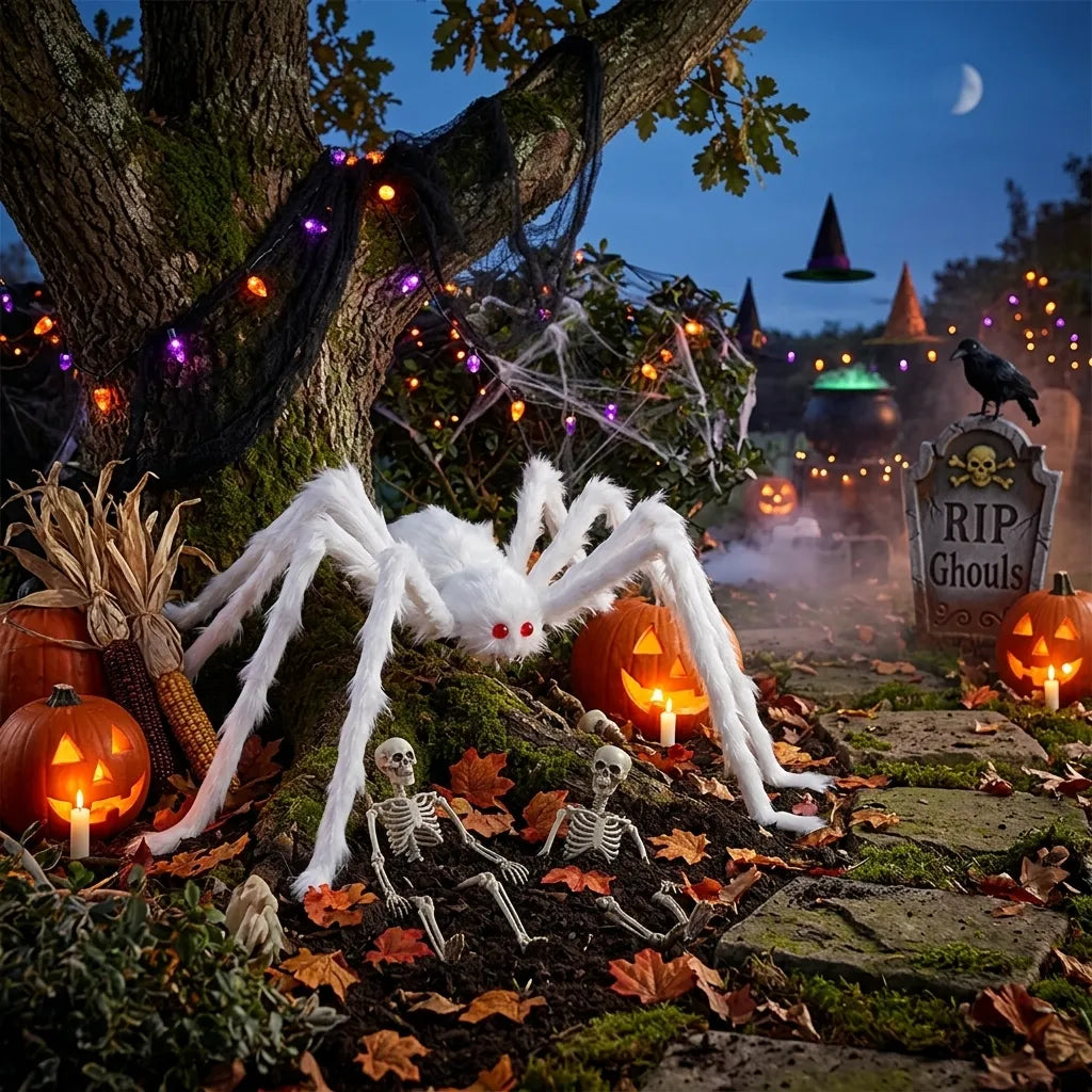 Araignée Géante Blanche Décorative