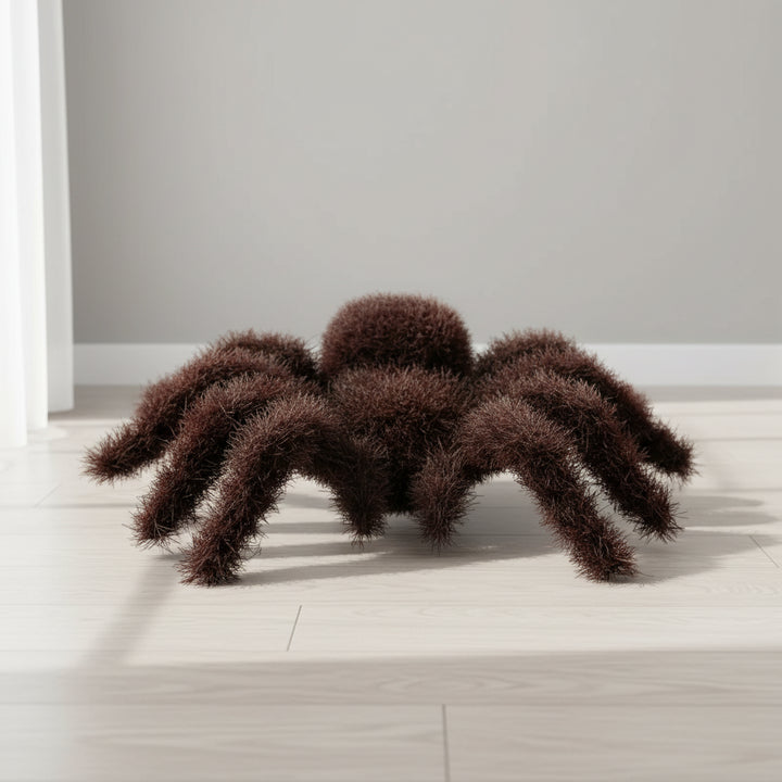 Araignée Halloween Poilue Marron