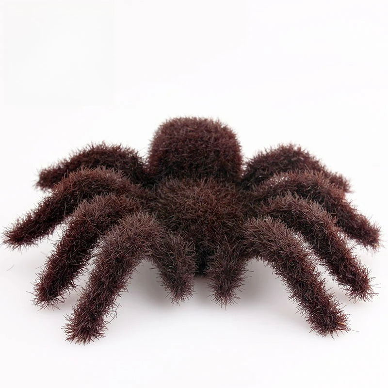 Araignée Halloween Poilue Marron