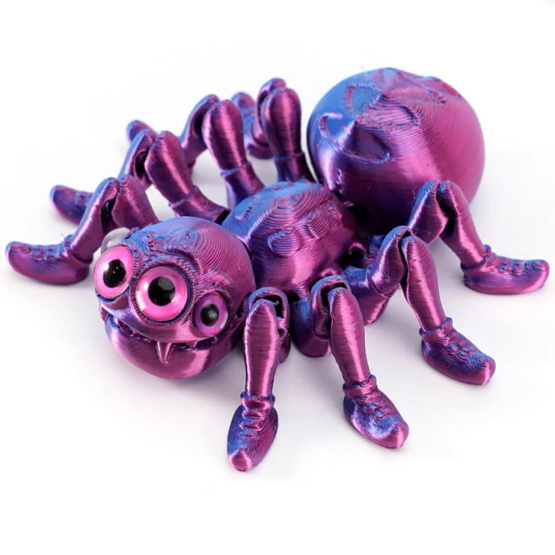 Araignée Halloween Violette Enfantine Unique