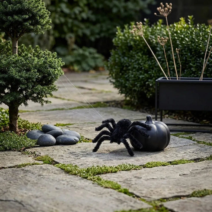 Araignée en Peluche Réaliste Décorative