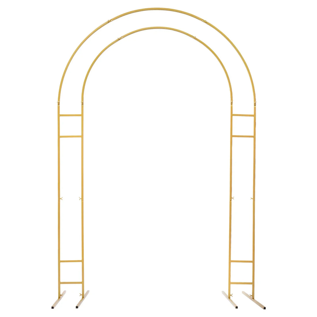 Arc Mariage Doré Avec Base Design