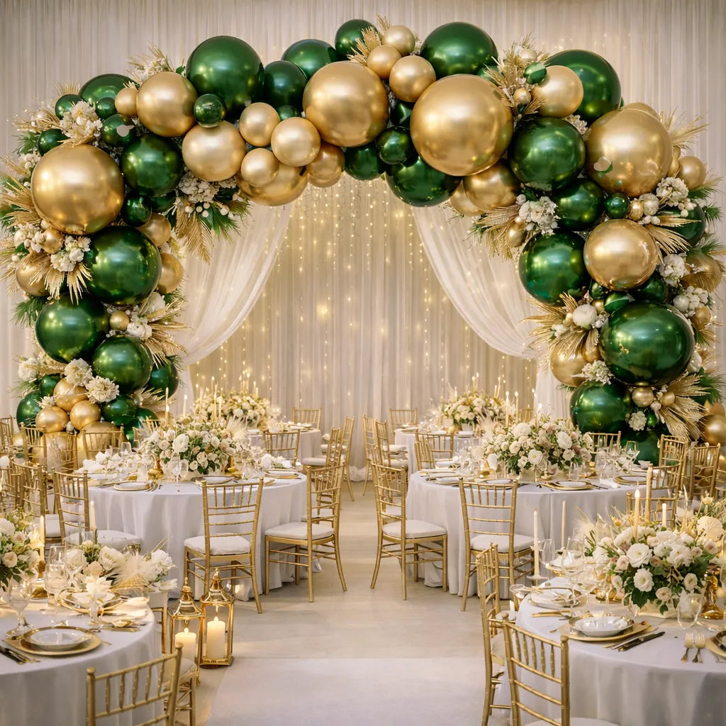 Lot De 10 Ballons Cœurs Pour Mariage Ou Décoration - Choix De Couleurs, Décoration Sur Film