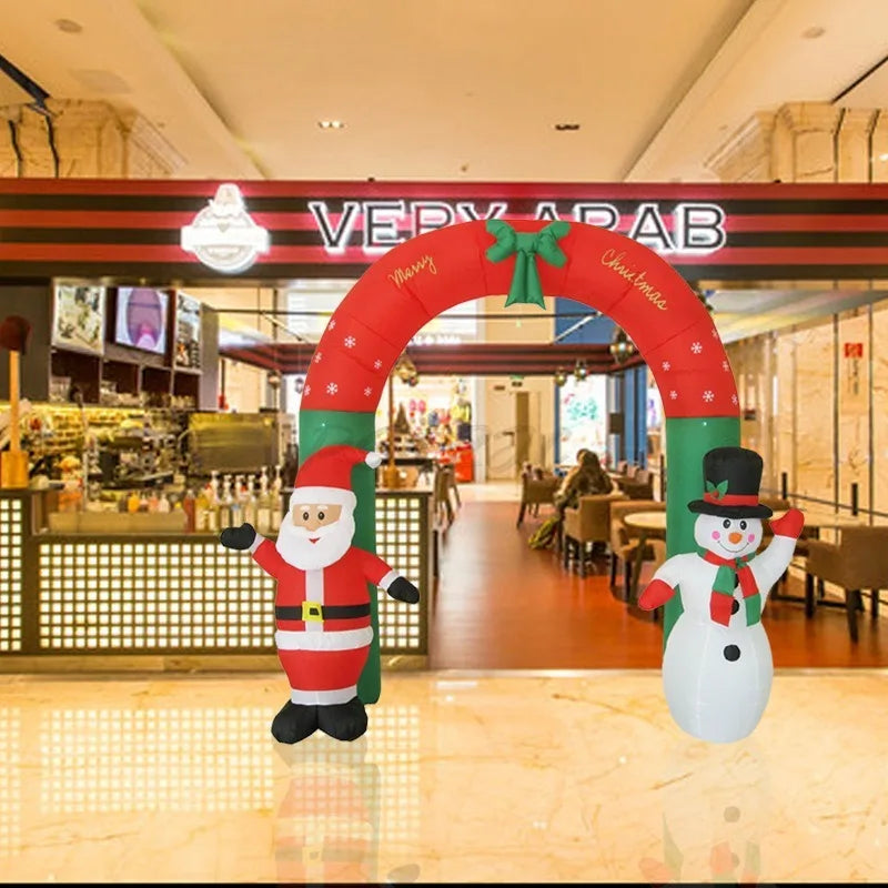 Arche Décorative Gonflable Noël