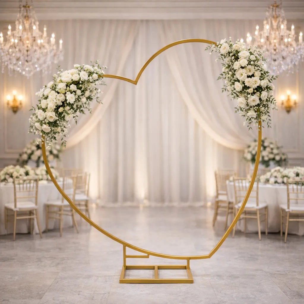Arche Mariage Décorative Cœur 