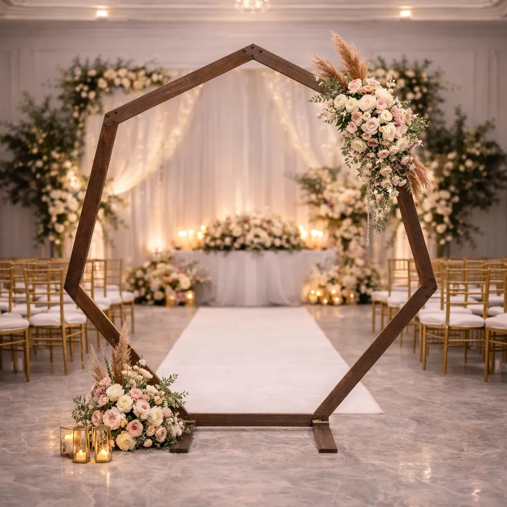 Arche Mariage Design en Bois