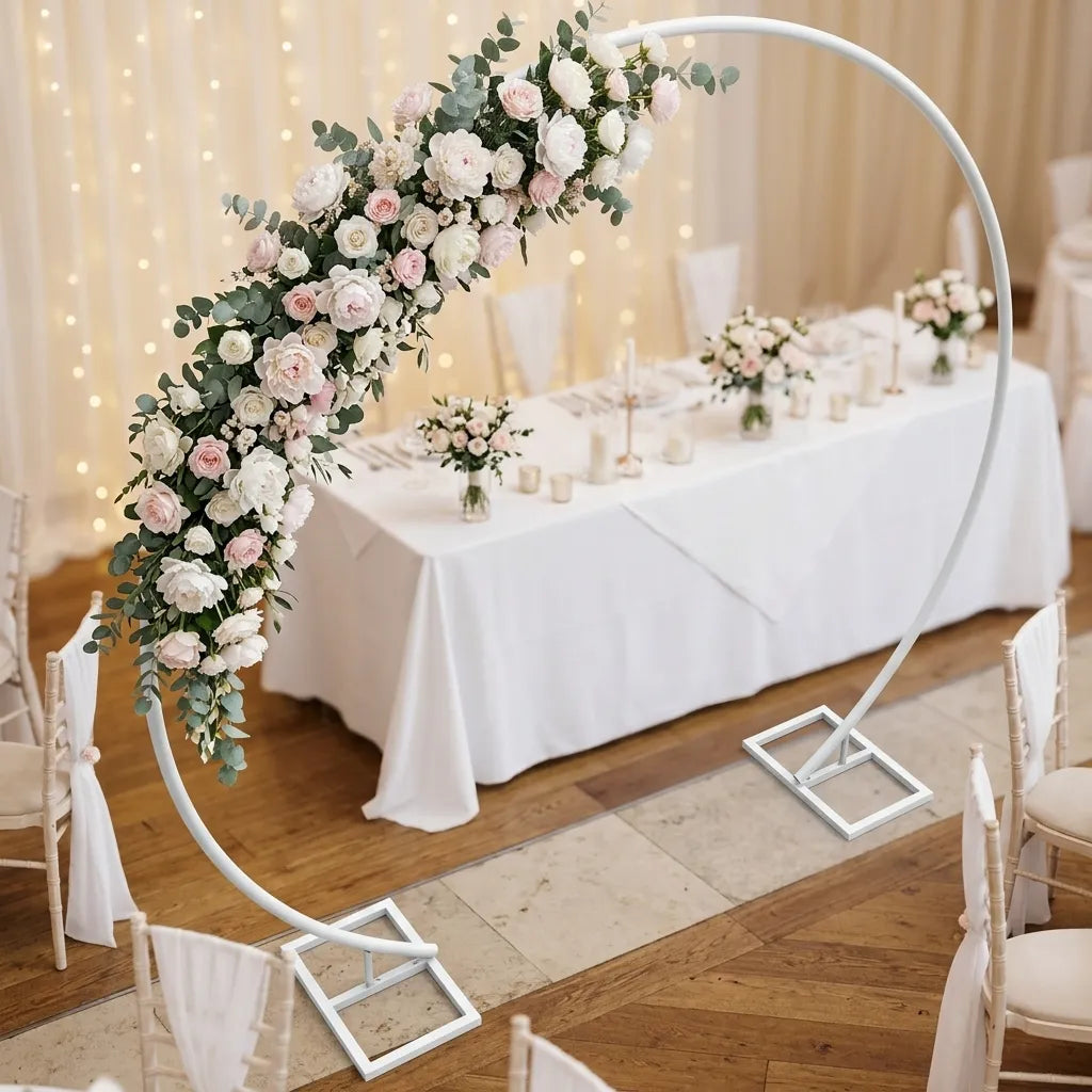 Arche Mariage Ronde Minimaliste