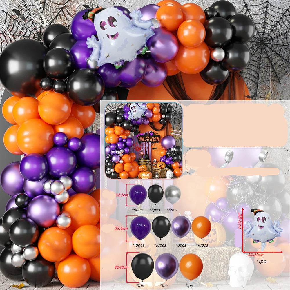Arche de Ballons Halloween Design Unique