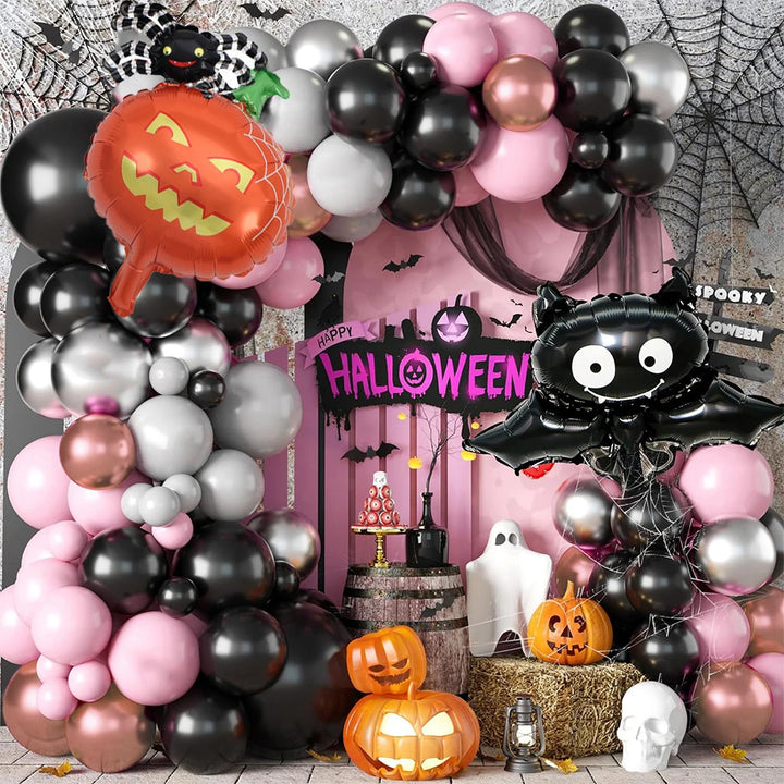 Arche de Ballons Halloween Girly