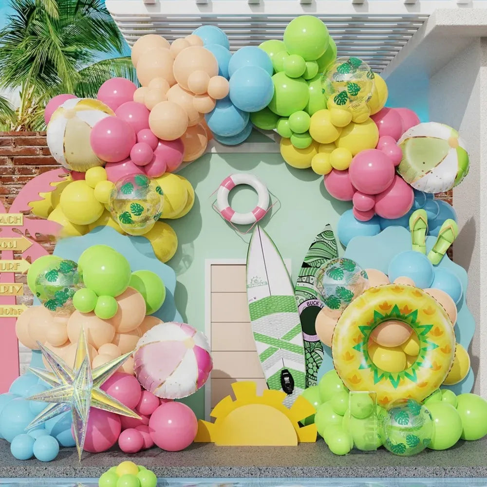 Arche de Ballons aux Couleurs d’été 1