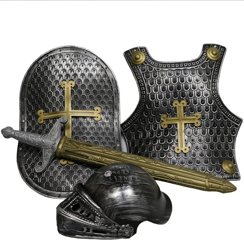 Armure Chevalier Grise Stylé