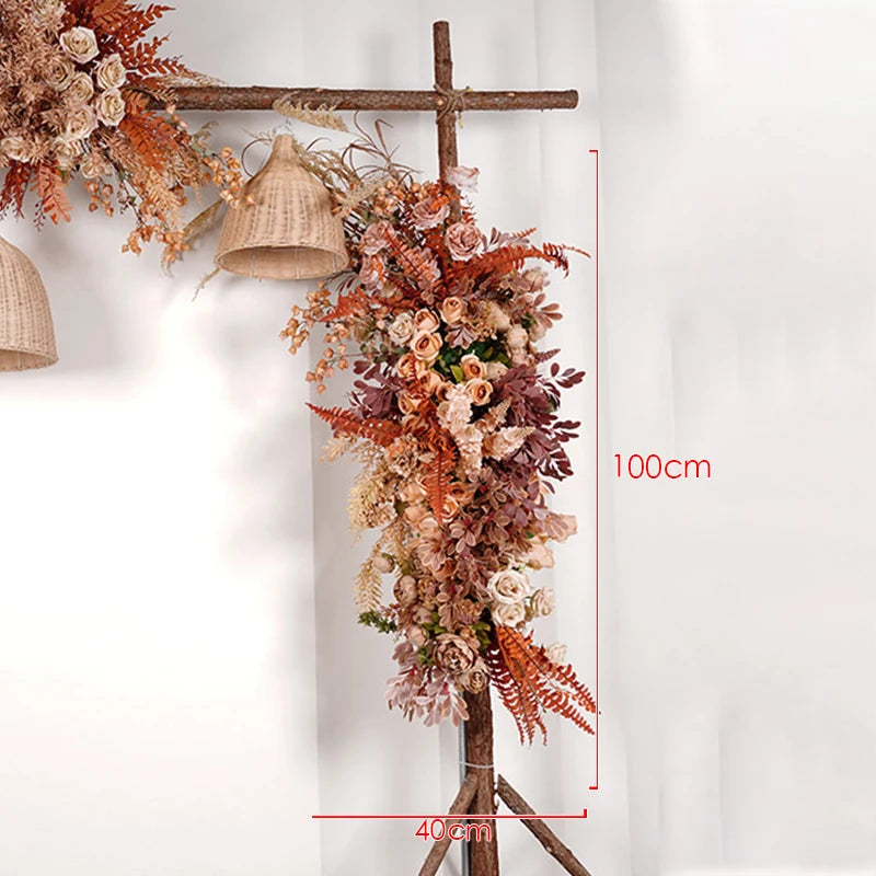 Arrangement Floral Boho Arche Mariage Design