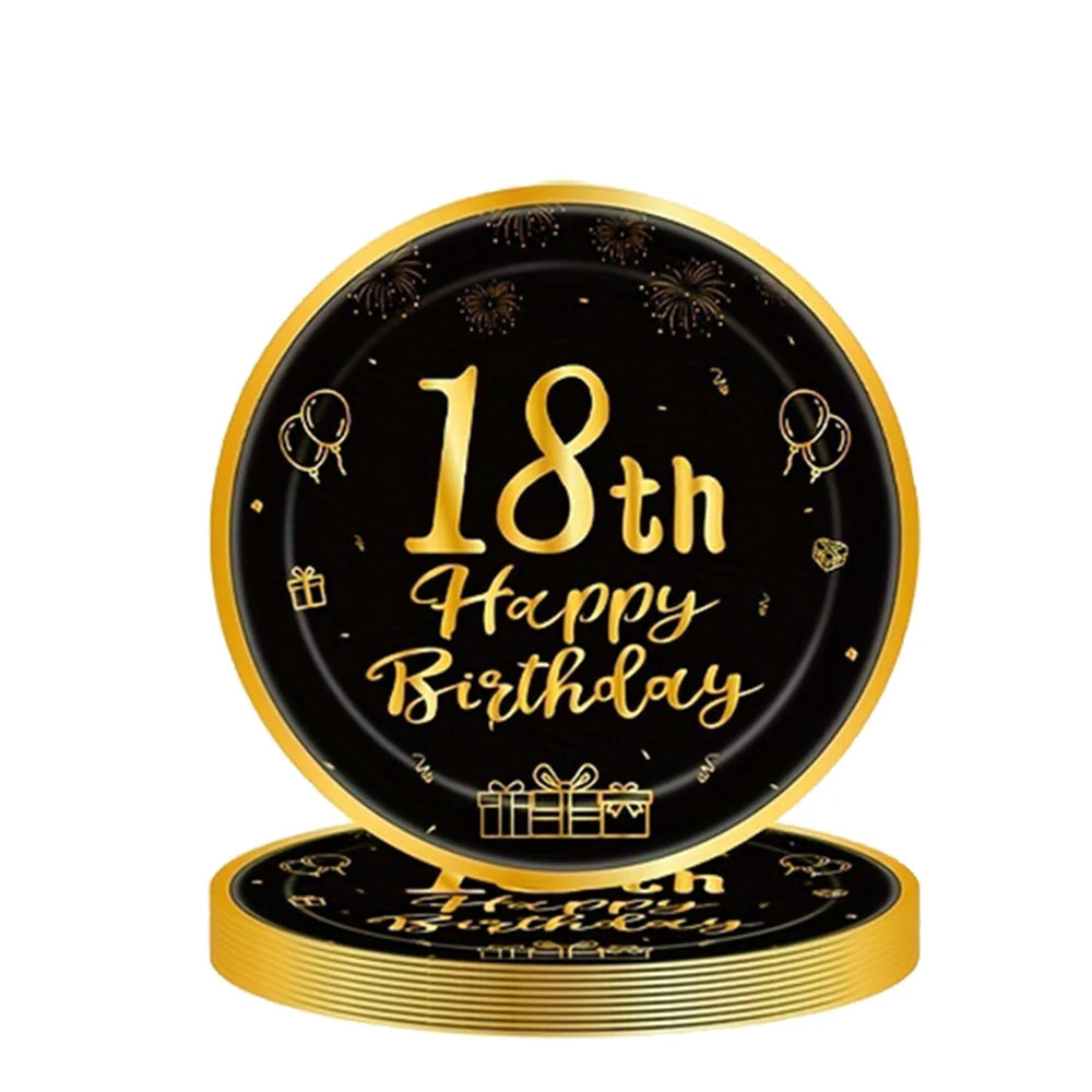 Assiette 18th Birthday