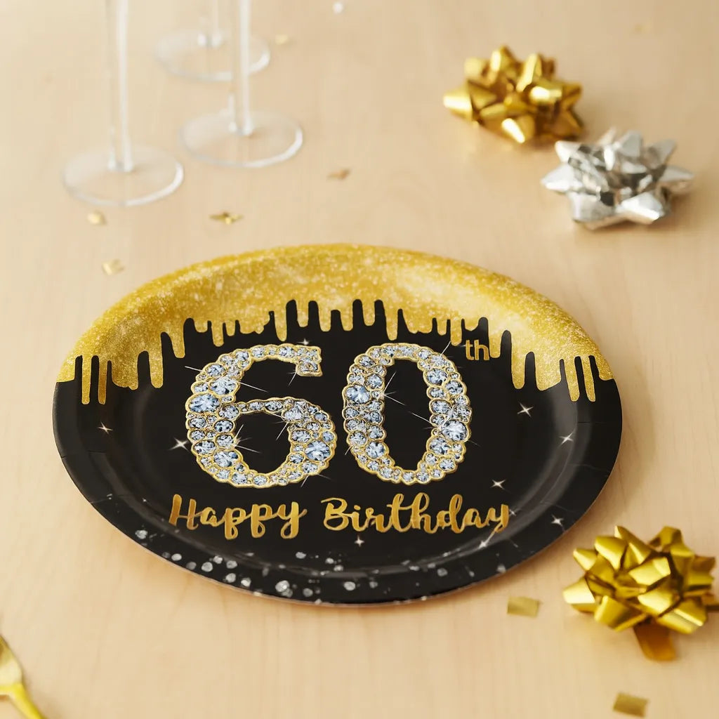 Assiette Anniversaire 60 Ans
