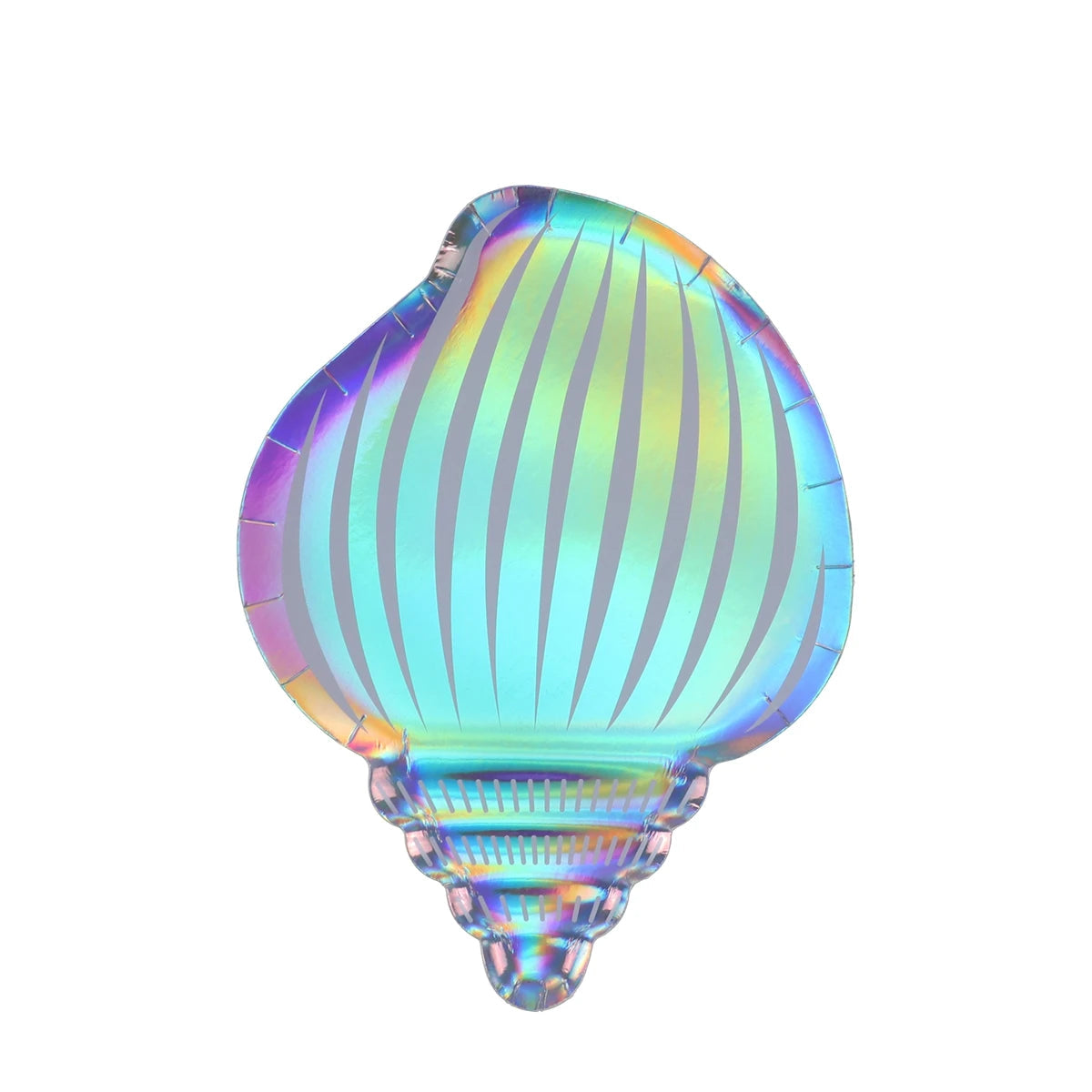 Assiette Anniversaire Coquillage Papier