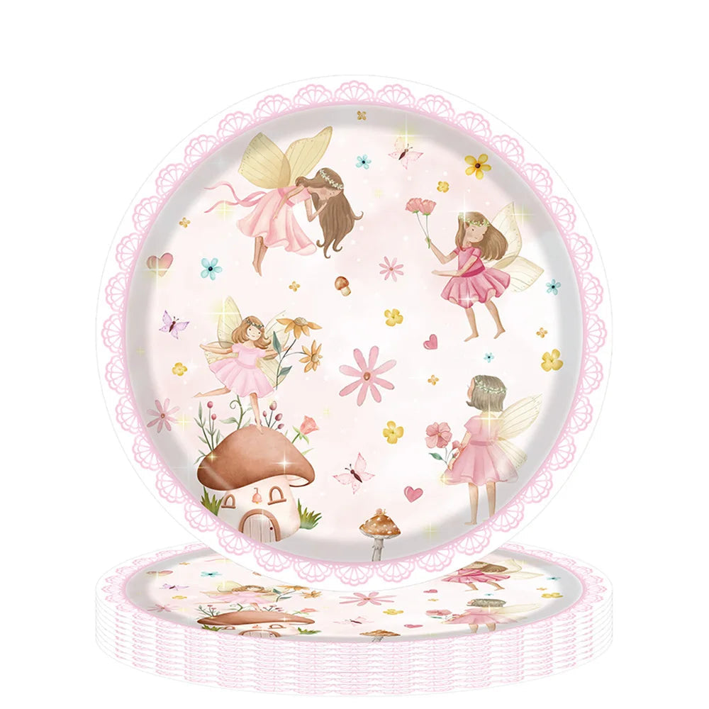 Assiette Anniversaire Fées
